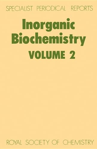 Beispielbild fr Inorganic Biochemistry Volume 2. zum Verkauf von Plurabelle Books Ltd