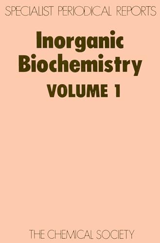 Beispielbild fr Inorganic Biochemistry : Volume 1 zum Verkauf von Better World Books