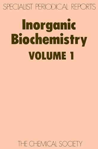 Stock image for Inorganic Biochemistry : Volume 1 for sale by Better World Books