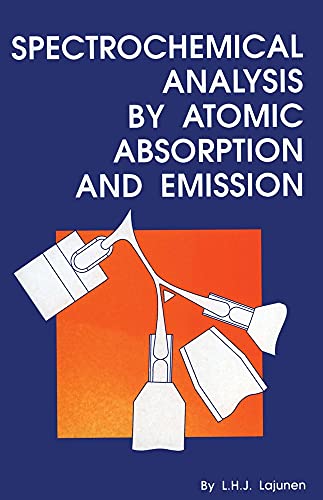 Stock image for Spectrochemical Analysis by Atomic Absorption and Emission for sale by WorldofBooks