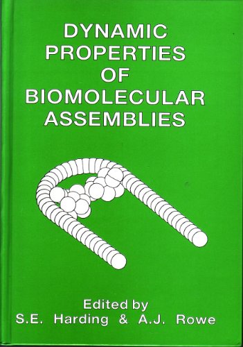 Beispielbild fr Dynamic Properties of Biomolecular Assemblies. zum Verkauf von Plurabelle Books Ltd