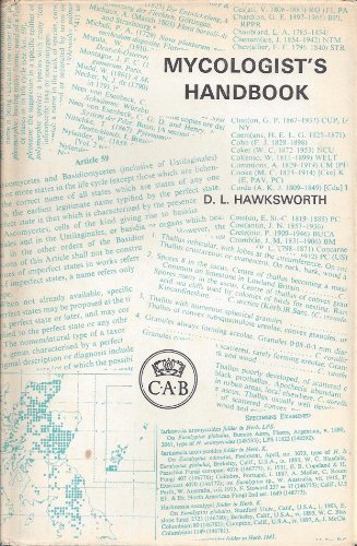9780851983004: Mycologist's Handbook