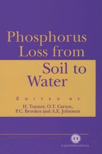 9780851991566: Phosphorus Loss from Soil to Water