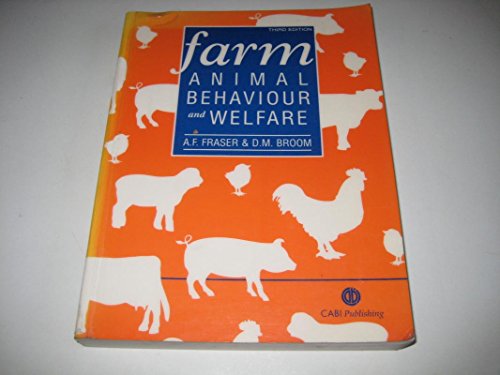 9780851991603: Farm Animal Behaviour and Welfare (Third Edition)