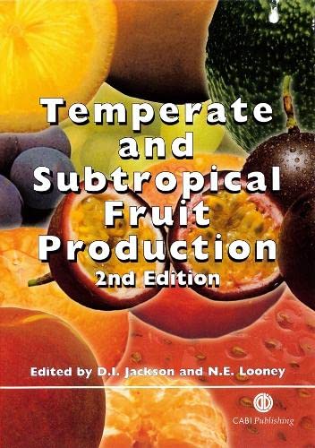Stock image for Temperate and Subtropical Fruit Production for sale by HPB-Red