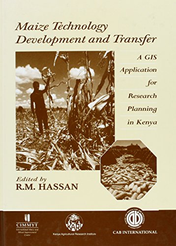 Imagen de archivo de Maize Technology Development and Transfer: A GIS Application for Research in Planning in Kenya a la venta por RIVERLEE BOOKS