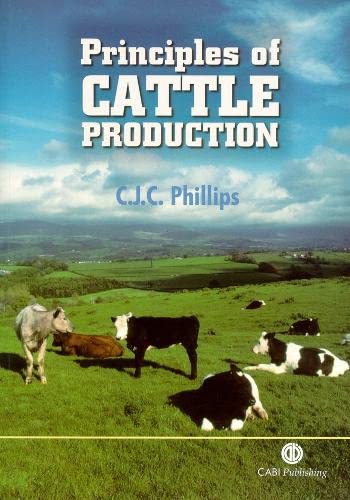 Beispielbild fr Principles of Cattle Production zum Verkauf von Better World Books Ltd