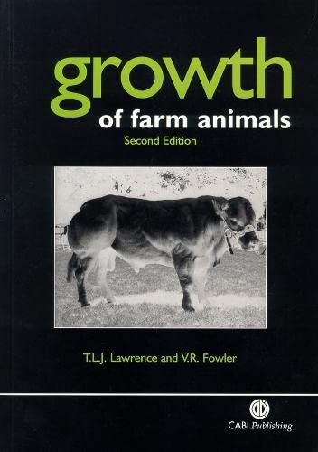 Beispielbild fr Growth of Farm Animals, 2nd Edition (Cabi) zum Verkauf von Books From California