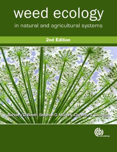 Beispielbild fr Weed Ecology in Natural and Agricultural Systems zum Verkauf von ThriftBooks-Dallas