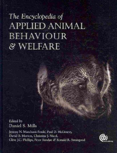 Encyclopedia Of Applied Animal Behaviour And Welfare