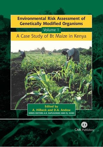 9780851998619: Environmental Risk Assessment of Genetically Modified Organisms, Volume 1: A Case Study of Bt Maize in Kenya