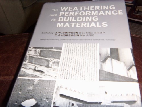 Stock image for Weathering and Performance of Building Materials for sale by WorldofBooks