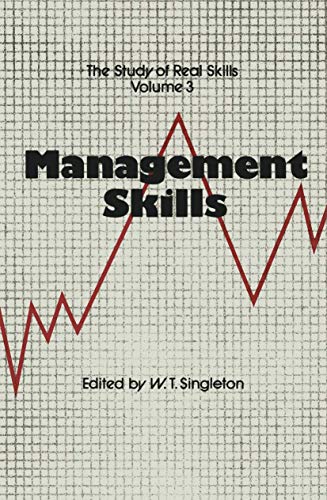 Beispielbild fr The Study of Real Skills: Management Skills (Volume 3) zum Verkauf von Anybook.com