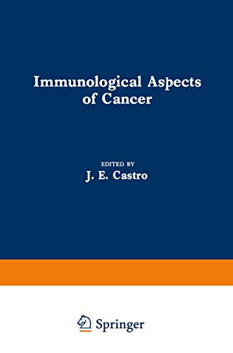 Beispielbild fr Immunological Aspects of Cancer zum Verkauf von Anybook.com