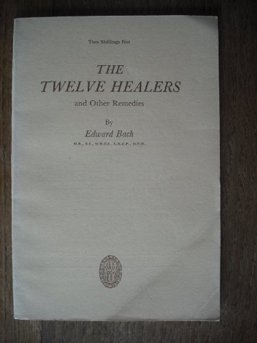 Stock image for The Twelve Healers and Other Remedies for sale by HPB-Emerald