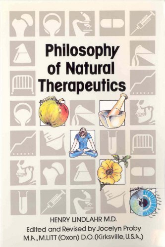 Beispielbild fr Philosophy Natural Therapeutics zum Verkauf von ThriftBooks-Atlanta