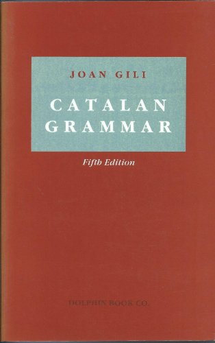 9780852150788: Catalan Grammar