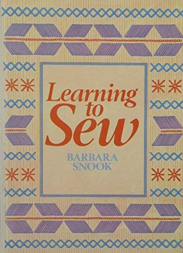 Beispielbild fr Learning to Sew zum Verkauf von WorldofBooks