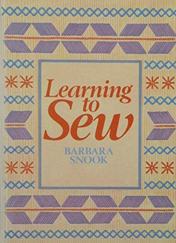 Stock image for Learning to Sew for sale by WorldofBooks