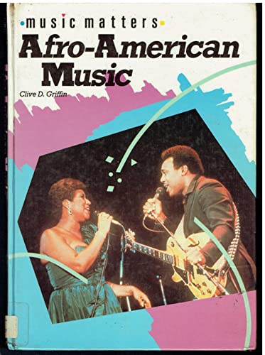 Imagen de archivo de Afro-American Music (Music Matters) [Paperback] a la venta por Re-Read Ltd