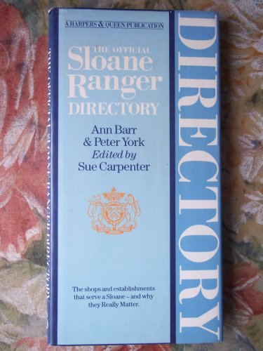 9780852233771: Official Sloane Ranger Directory (Harpers & Queen)