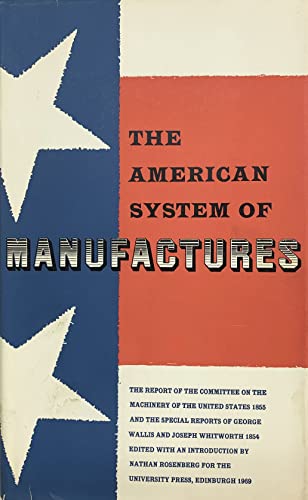 9780852240168: American System of Manufacturers, 1854-55