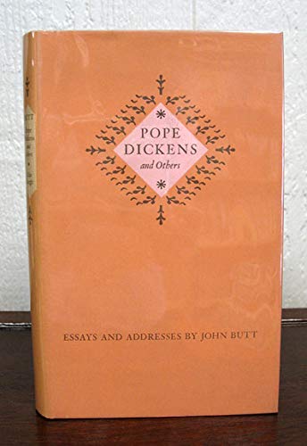 Stock image for Pope Dickens and Others (Essays and Addresses) for sale by GloryBe Books & Ephemera, LLC