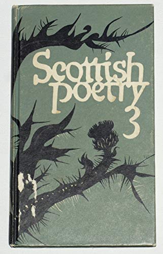 Stock image for Scottish Poetry: No. 3 for sale by Redux Books