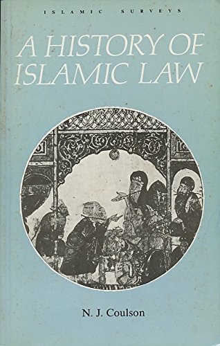 Beispielbild fr A History of Islamic Law (Islamic Surveys) zum Verkauf von Wonder Book