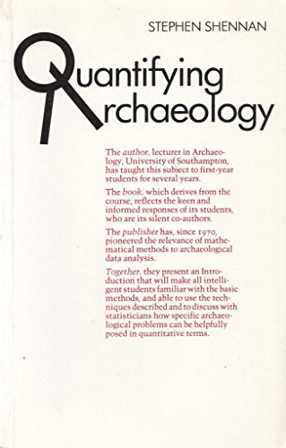 Imagen de archivo de Quantifying Archaeology a la venta por Castle Hill Books