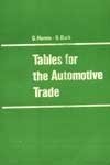 9780852263501: Tables for the Automotive Trade