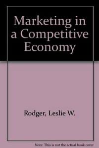 Marketing in a Competitive Economy