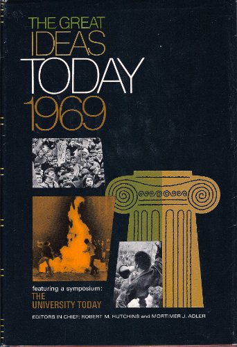 Stock image for The Great Ideas Today 1969 for sale by Basement Seller 101
