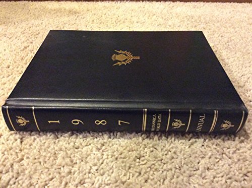 9780852294666: Britannica Book of the Year 1987