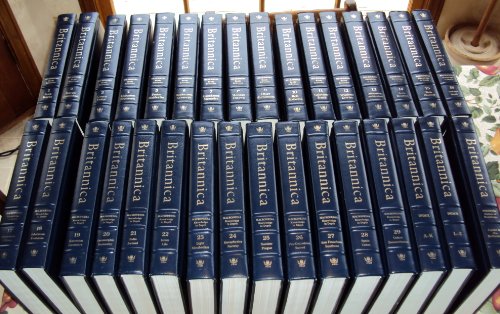 Stock image for Encyclopaedia Britannica - 32 Volume set for sale by dsmbooks