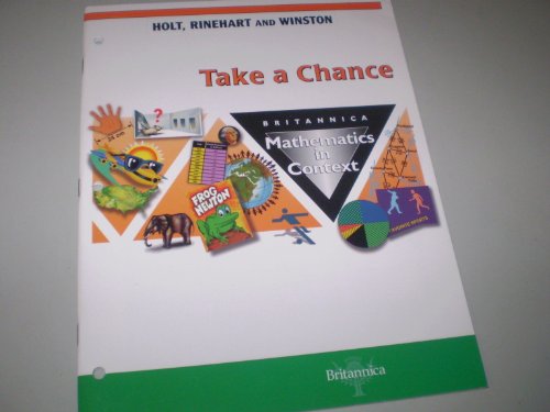 Stock image for Take A Chance - Britannica Mathematics in Context Middle Grades for sale by BookHolders