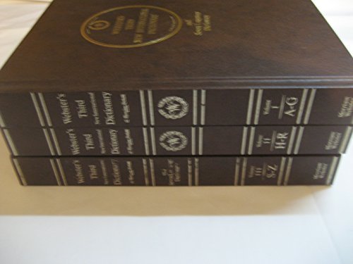 9780852299388: Webster's Third New International Dictionary/Unabridged (1986-06-30)