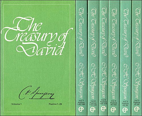 Treasury of David: An Expository and Devotional Commentary on the Psalms (9780852341018) by Charles Haddon Spurgeon