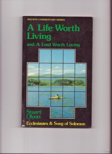 Stock image for Ecclesiastes & Song of Songs [Welwyn Commentary Series]: A Life Worth Living for sale by Stephen White Books