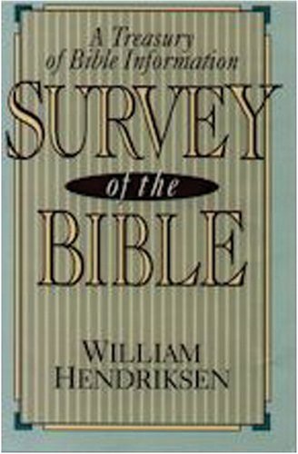 Beispielbild fr Survey of the Bible zum Verkauf von WorldofBooks