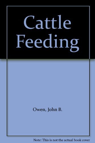 Beispielbild fr Cattle Feeding zum Verkauf von Better World Books