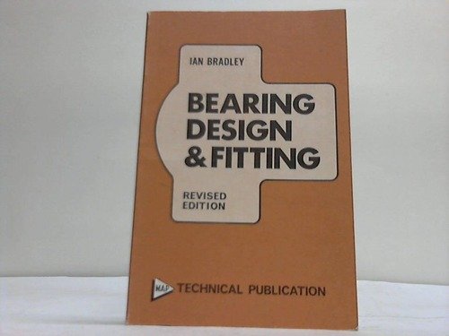 Imagen de archivo de Bearing Design and Fitting a la venta por WorldofBooks