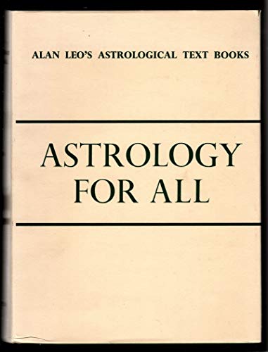 9780852430460: Astrology for All