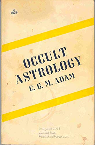 Imagen de archivo de Occult astrology a la venta por Books Unplugged