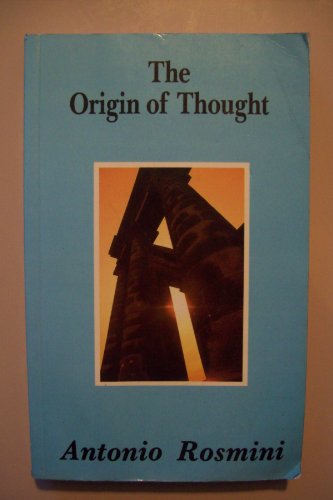 Stock image for Origin of Thought for sale by The Book Cellar, LLC