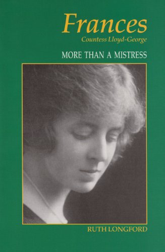 Imagen de archivo de Frances, Countess Lloyd George : More Than a Mistress a la venta por Better World Books