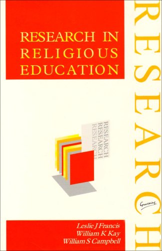 Stock image for Research in Religious Education for sale by WorldofBooks