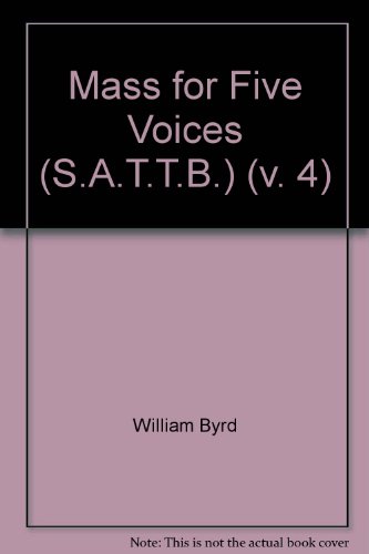 9780852496350: Mass for Five Voices (v. 4)