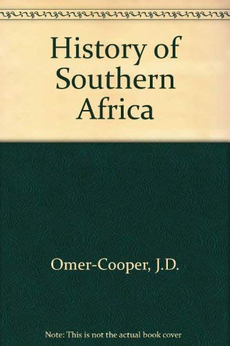 Imagen de archivo de History of Southern Africa a la venta por Redux Books