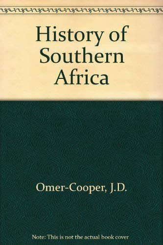Stock image for History of Southern Africa for sale by A Good Read